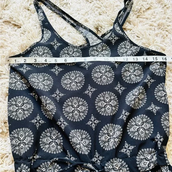 Aeropostale Black and Gray Jumpsuit with Tapered‎ Leg - Picture 10 of 12